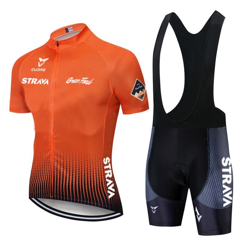Mens Cycling Jersey Shorts Set Breathable Bike Apparel Road Outdoor Sports