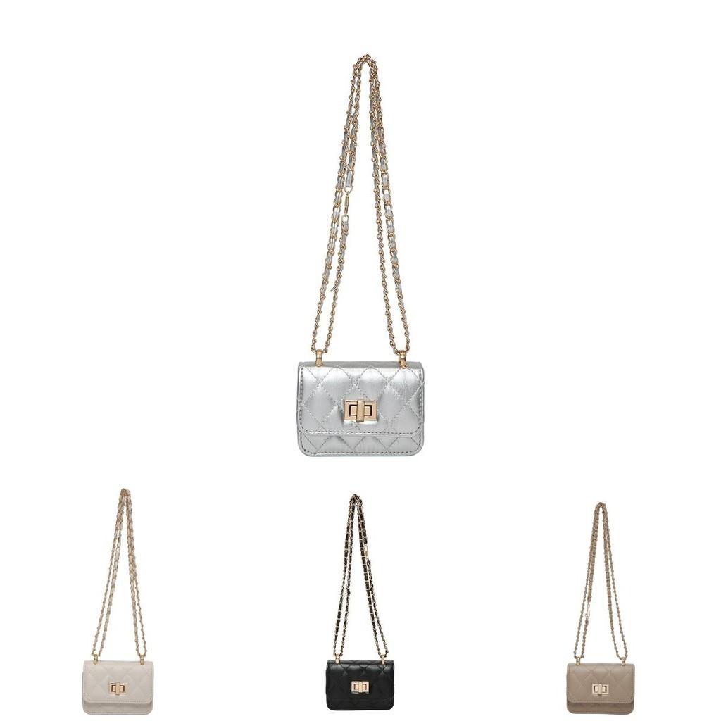 Trendy Quilted Chain Mini Shoulder Bag For Women Fashion Streetwear Chic