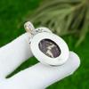 Oval Coconut Jasper Stone Daughter Artisan Bezel New Pendant 925 Sterling Silver