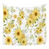 Sunflower Hanging Cloth Background Cloth Bedroom Decoration Cloth Room Headboard Wall Hanging Living Room Hanging Blanket