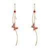 Candy Girls Japanese Style Women Earrings, Dangling, Popular, Butterfly, Earrings, Hypoallergenic, Fashionable, Accessories,