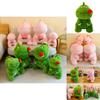 Adorable Plush Dinosaur Pillow Cute Snack Dinosaur Stuffed Toy Perfect Birthday Gift For Girls