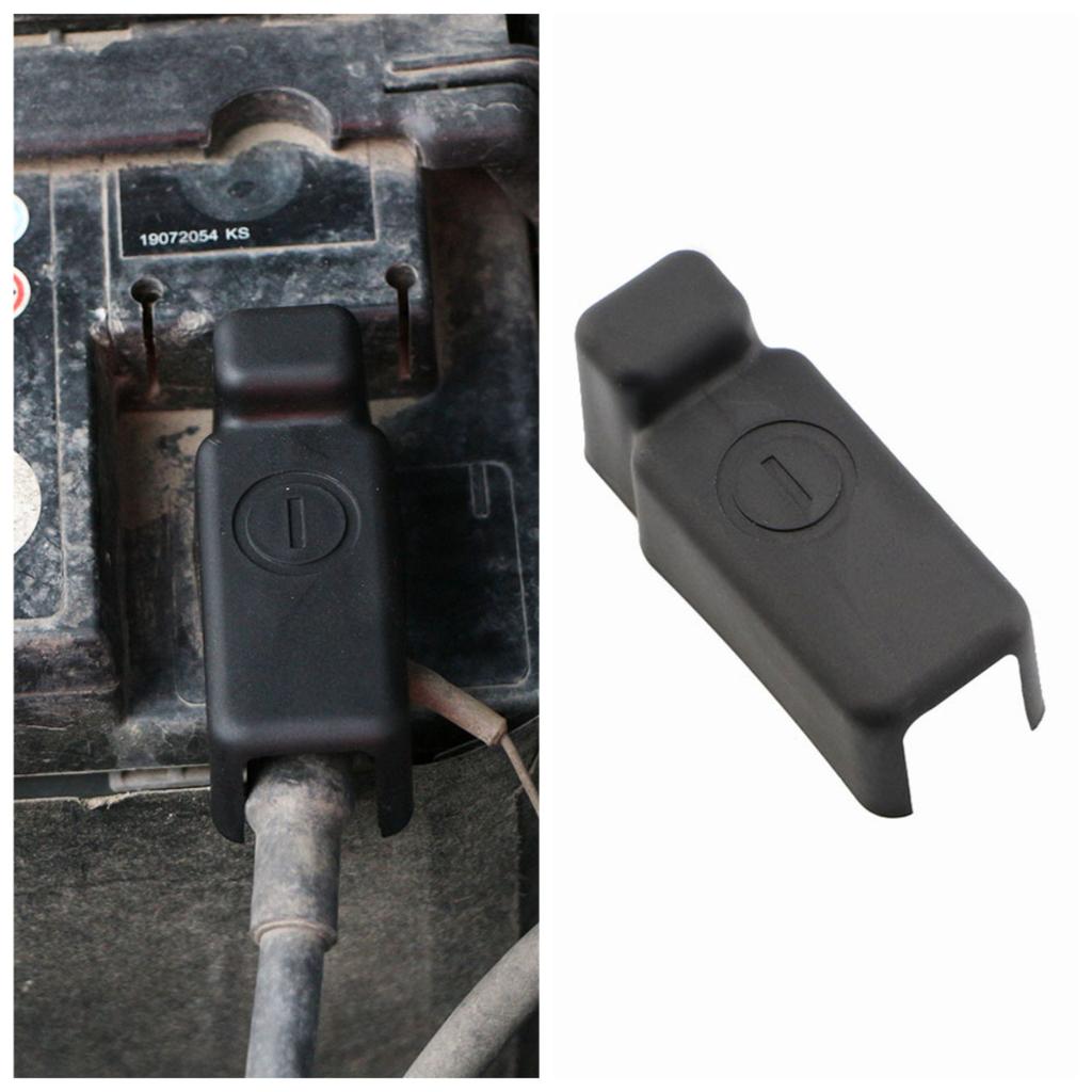 ABS Car Battery Anode for Volkswagen VW Vento Polo Hatch Sedan Notch Skoda Fabia Rapid Negative Electrode Protector Cover Covers Cap