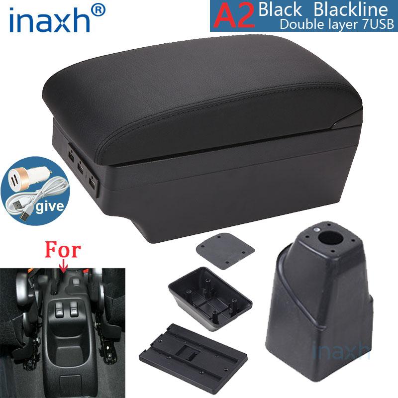 For PEUGEOT 206 Armrest Interior Parts 2017 Car Armrest Box Retrofit Parts Storage Box Car Accessories Interior