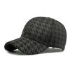 Houndstooth Baseball Cap Women's Spring Outdoor Sunscreen Hat Men's Cap