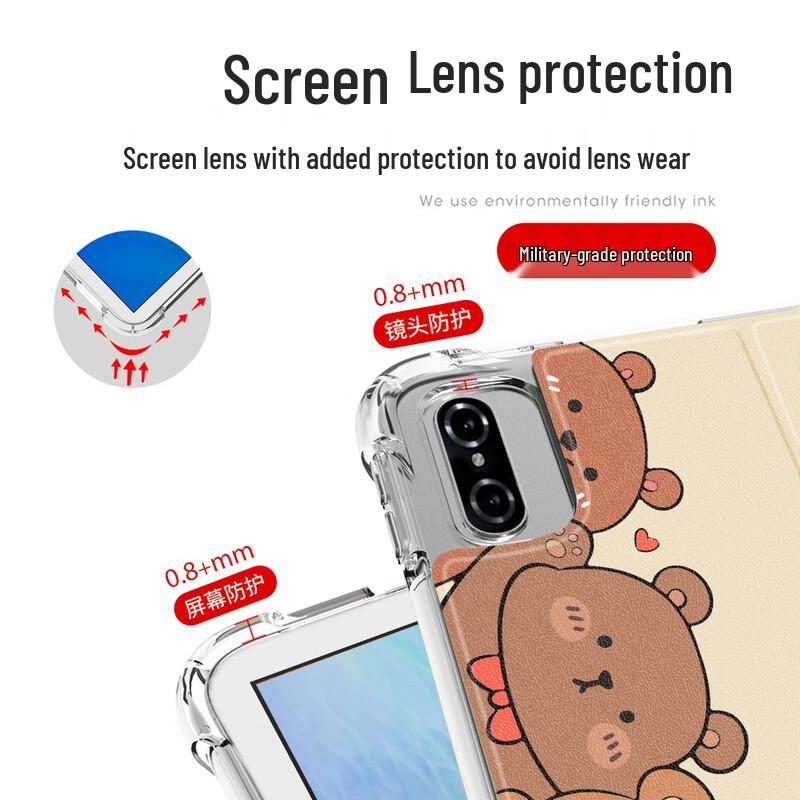 QBOSS Cartoon Shockproof TPU Case for Huawei MatePad Series
