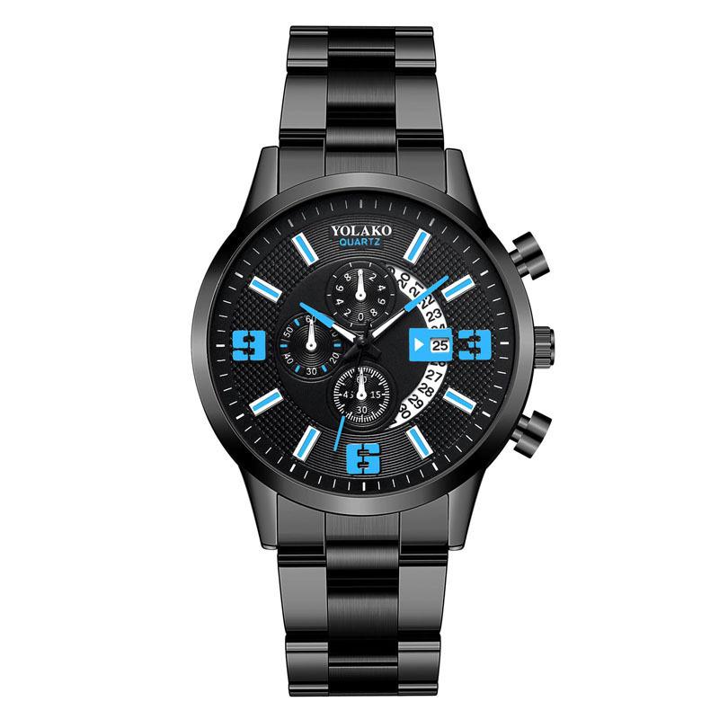 Watches Men'S Leather Watches, Fashion Men'S Casual Business Quartz Watches, Batch