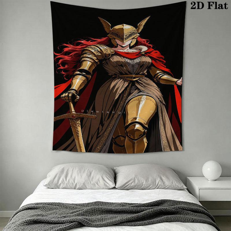 Malenia Rot Wall Hanging Printed Fabric Blanket Decorative Tapestries for Bedroom Living Room Home Decor