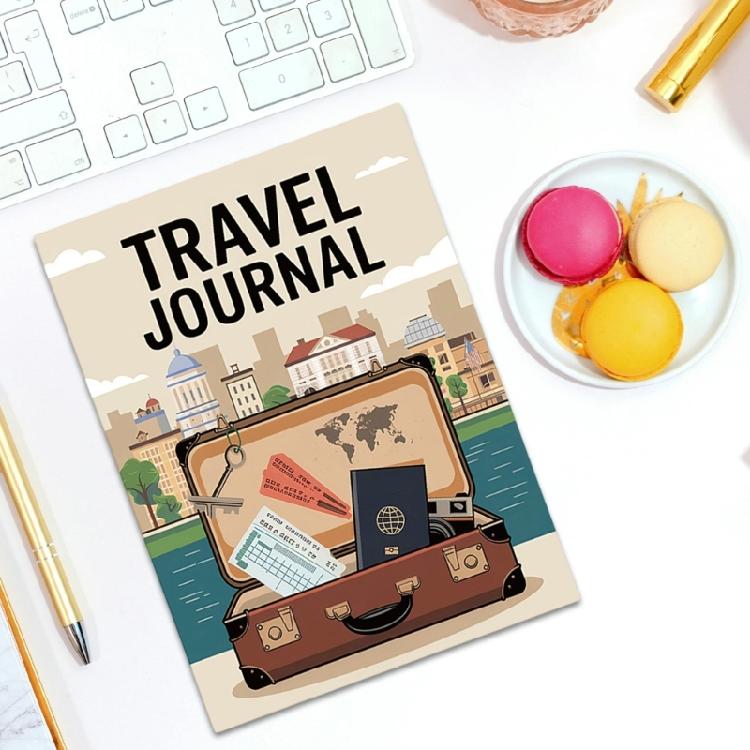Travel Journal Notebook for Capturing Memory and Adventures Travel Scrapbook Vacation Itinerary Organizers Planner Gift