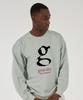 ASTRAL PROJECTION Signature Gravity Oversized Drop Shoulder Sweatshirt_Mint