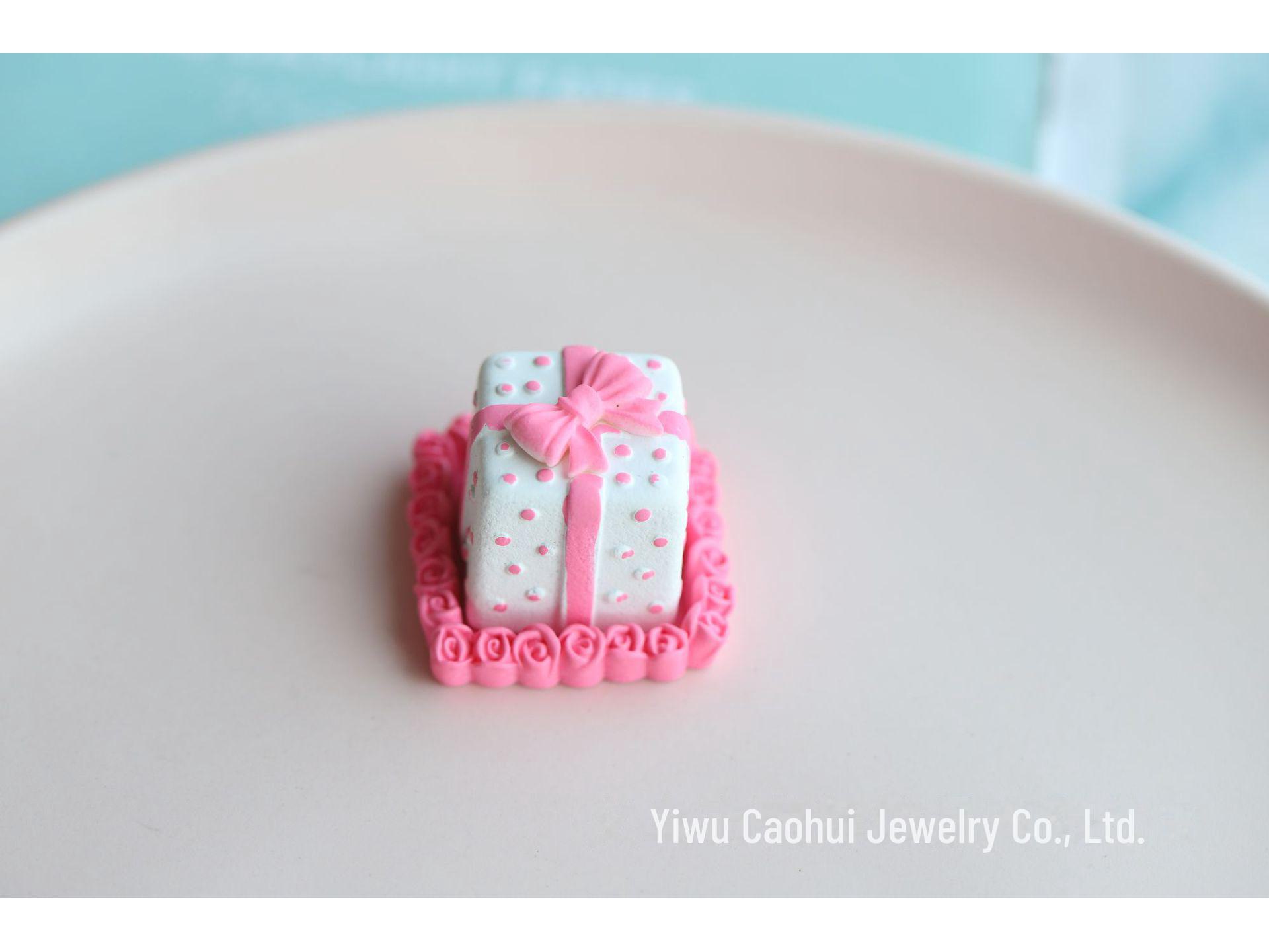 

Набор для самостоятельного изготовления 3D-украшений из смолы и магнитов на холодильник – Сладкая подарочная коробка ручной работы 3.0cm x 3.0cm x 2.5cm розы красного