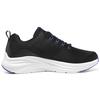 Skechers Zapatillas Casuales de Malla Baja Vapor Foam Cloud Trail para Hombre Negro Blanco Azul 232625-BKBL