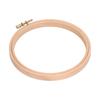 2pcs 6 Inch Embroidery Hoop Beech Wood Embroidery Frame Cross Stitch Hoop  For Art Craft