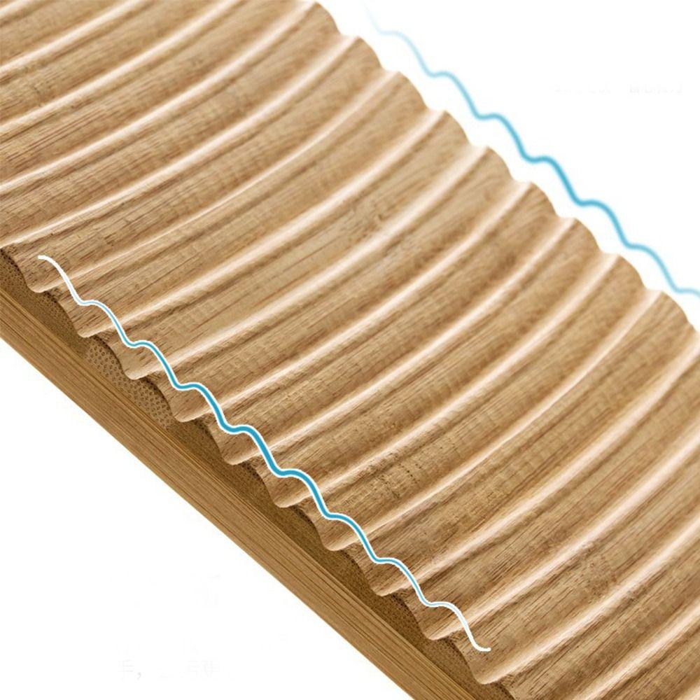 Easy To Use Laundry Cleaning Board Anti-slip Scrub Board Practical Wooden Washboard  Laundry Room