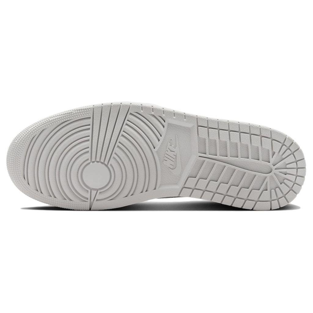 Air Jordan 1 Retro Low OG Metallic Silver Men Sneakers Grey Neutral-Grey White CZ0790-002