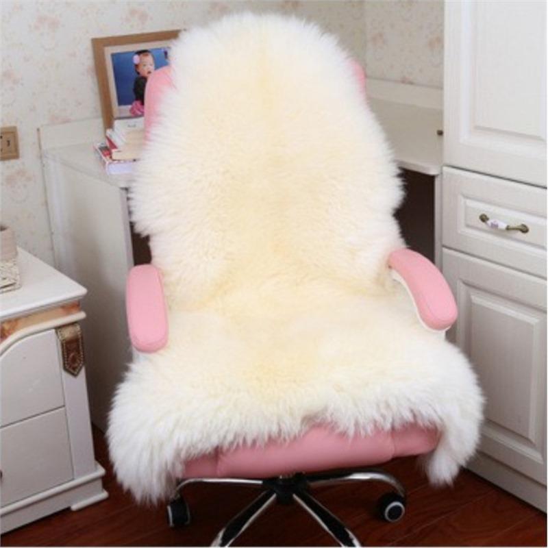 Australian Sheepskin Wool Seat, Floor, and Sofa Cushion Mat