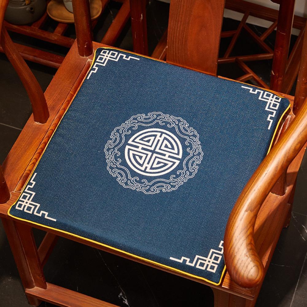 Redwood Sofa Cushion Thickened Seat Pad for Chinese Dining Chair Solid Wood Furniture Armchair