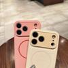 iPhone 16 Leather Case: Solid Color, Magnetic, Thin Ring, New Style, 17 Pro Max Compatibility, Cross-Border Drop-Shipping