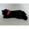 Bamboo Shoot Ribbon Cat Black Plush Toy 15785