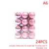 24Pcs 3Cm Christmas Ball Ornaments Xmas Tree Balls Christmas Tree Hanging Pendant Festive Party Supplies Christmas Decor