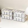 High Capacity Clear Craft Organizer Box Beads Storage Container with 4 Inner Boxes Large Capacity Clear Card Holder