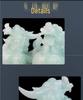 Large Pixiu Jade Ornament Pair for Home, Office, or Store Decor