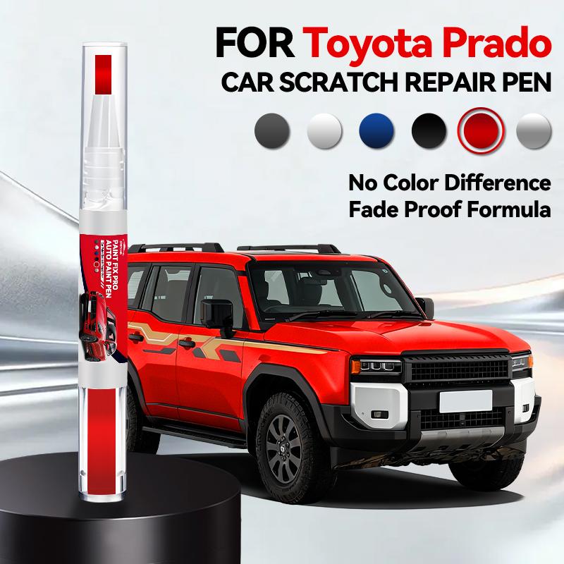Purpose Vehicle For Toyota Prado 1996-2025 J120 J250 Paint Repair Pen Touch Up Scratch Remover DIY Auto Accessories Black White