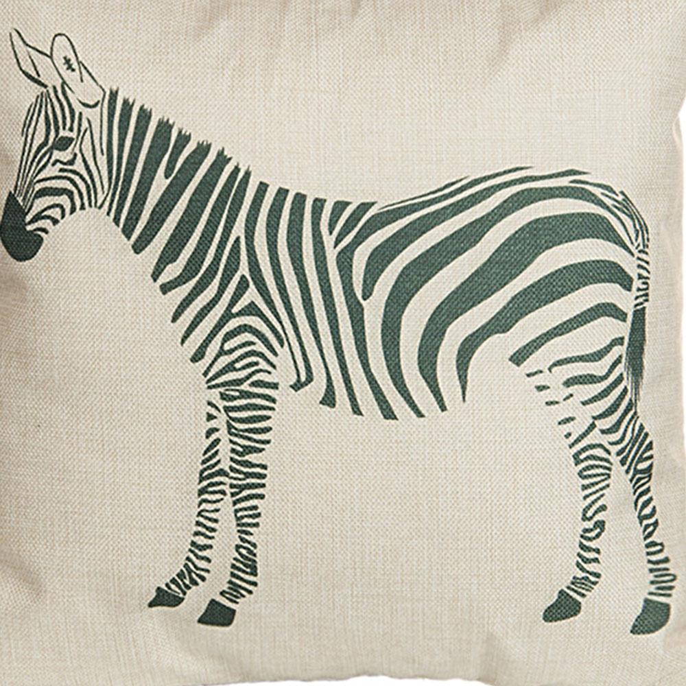 Lovely Colors zebra Cotton Linen 45X45CM Cushion Cover Waist Pillow Case Living Room Chair Sofa