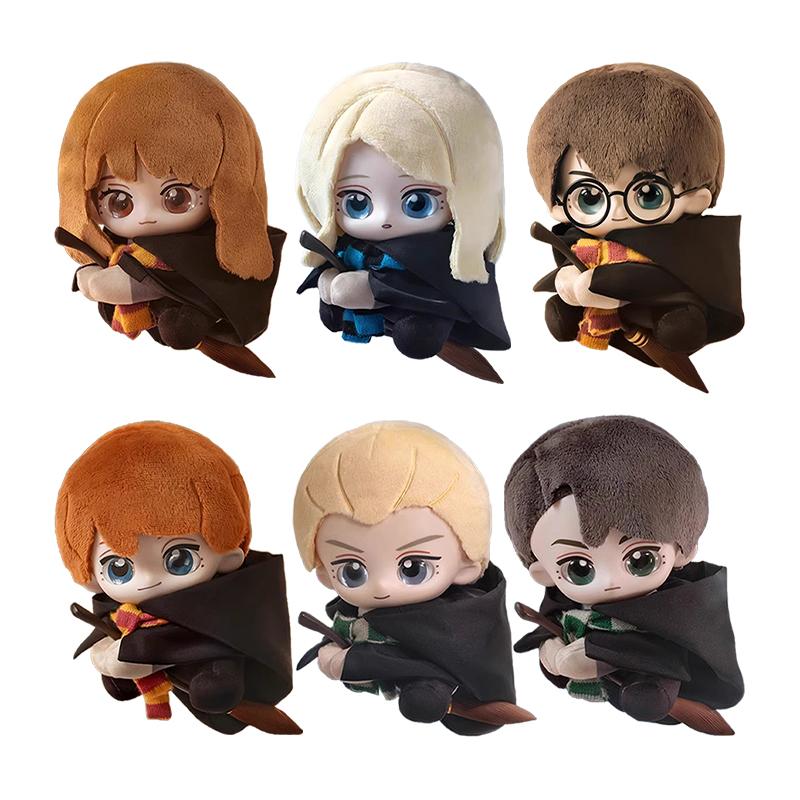 Movies Peripheral Characters Doll Ron Weasley Hermione Draco Cute Q Version Cartoon Dolls Children Gift