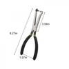 Compact Portable Connector Pliers Wire Cutter Set Dual-head Design