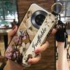 Silicone Fashion Design Phone Case For Cubot Note20 Durable Phone Holder Wrist Strap Back Cover Kickstand Waterproof