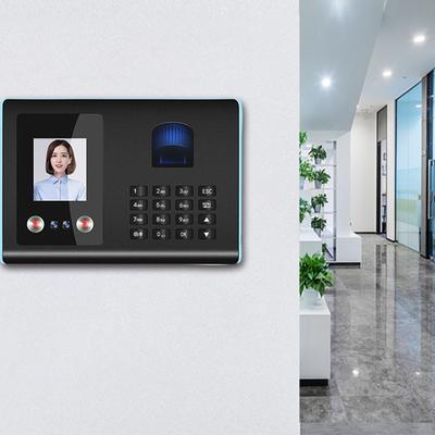 Employee Attendance Machine Fingerprint Face Recognition Password Time Attendance for Office US Plug