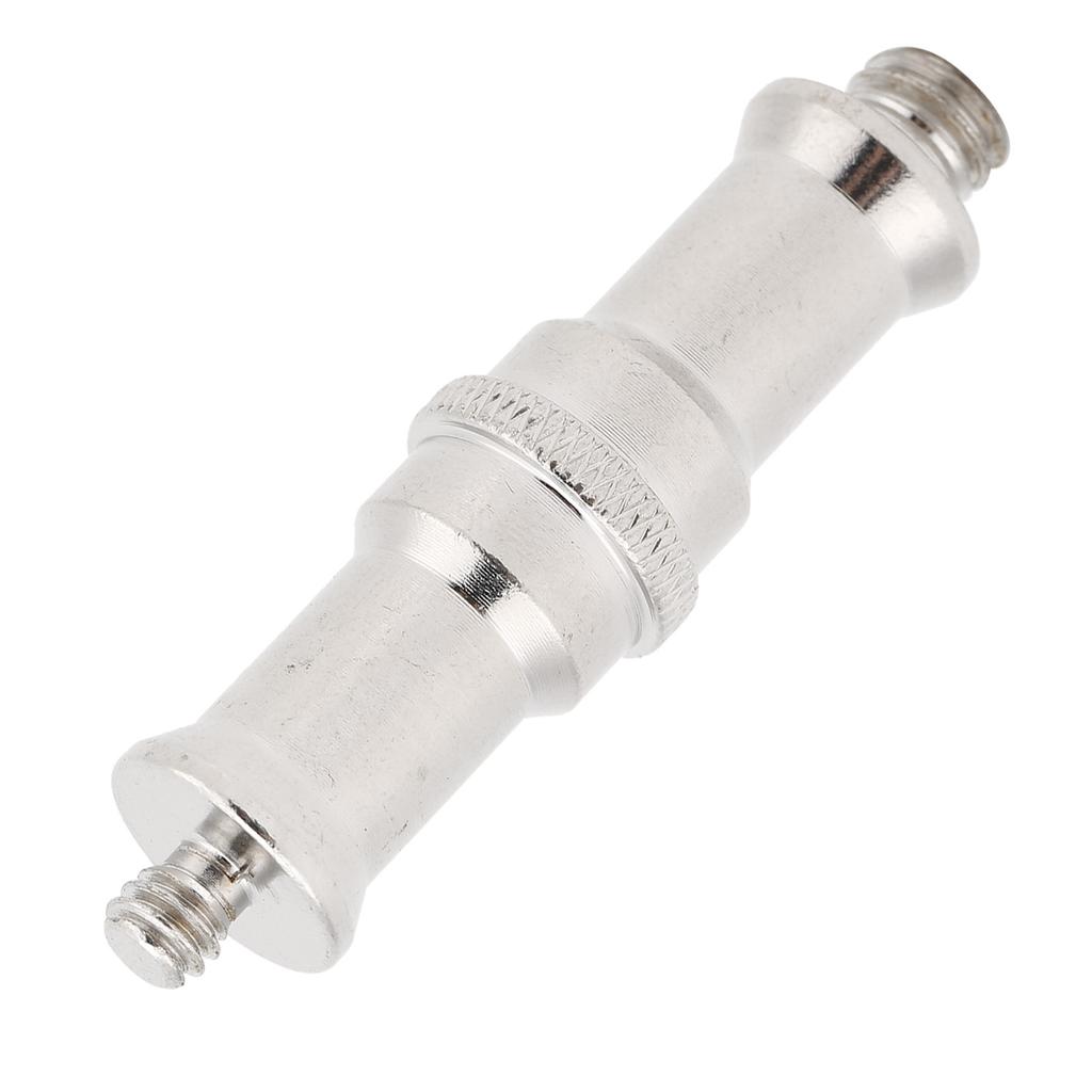 1 4in To 3 8In Metal Male Convertor Threaded Screw Adapter Spigot Stud for Studio Light