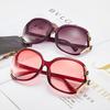 2022 European & American Women's Camellia Large Face Slimming UV Sunglasses