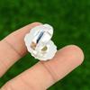 Chrysoberyl Gemstone 925 Sterling Silver Solitaire Bezel Statement Flower Ring