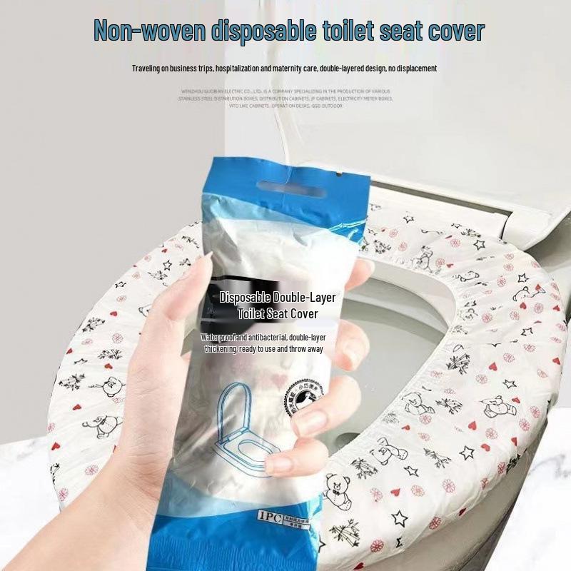 Four-Piece Printed Travel Disposable Bedding Set for Home or Hotel