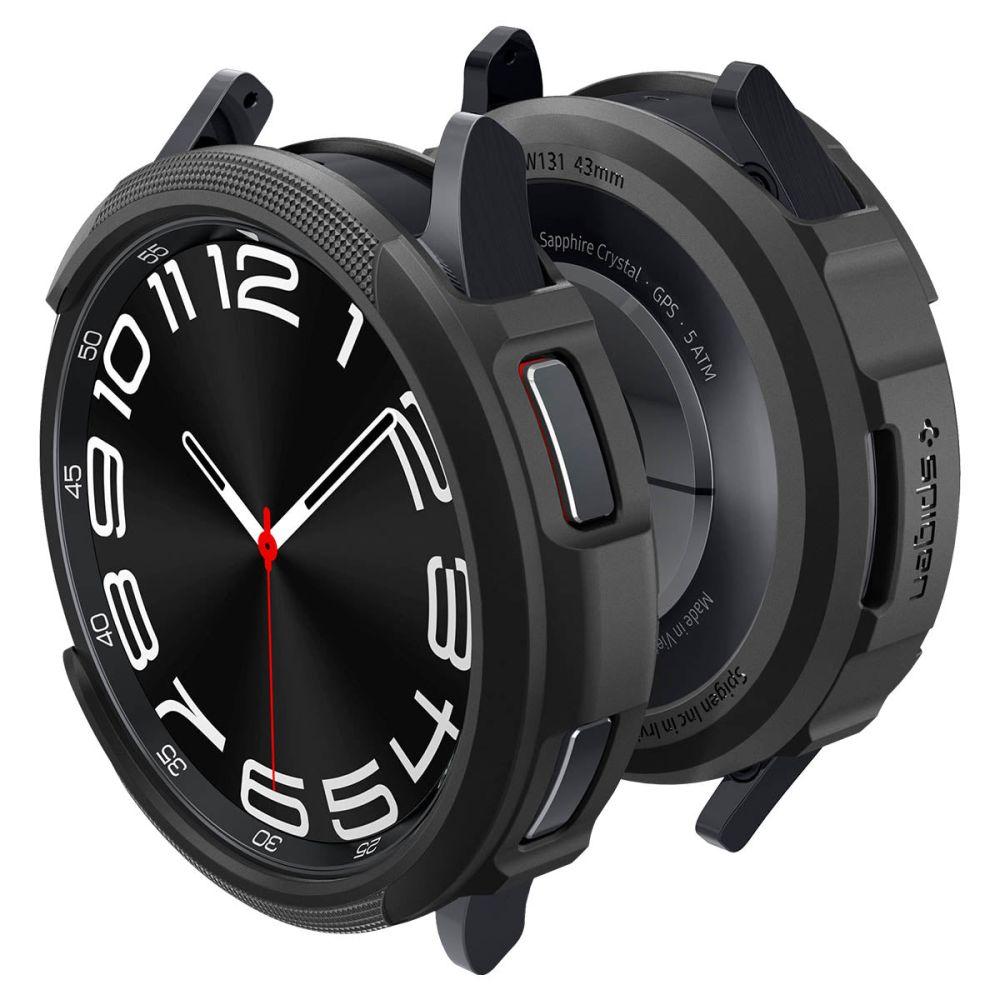 Spigen Liquid Air Samsung Galaxy Watch 6 Classic (43 mm) Mattschwarz