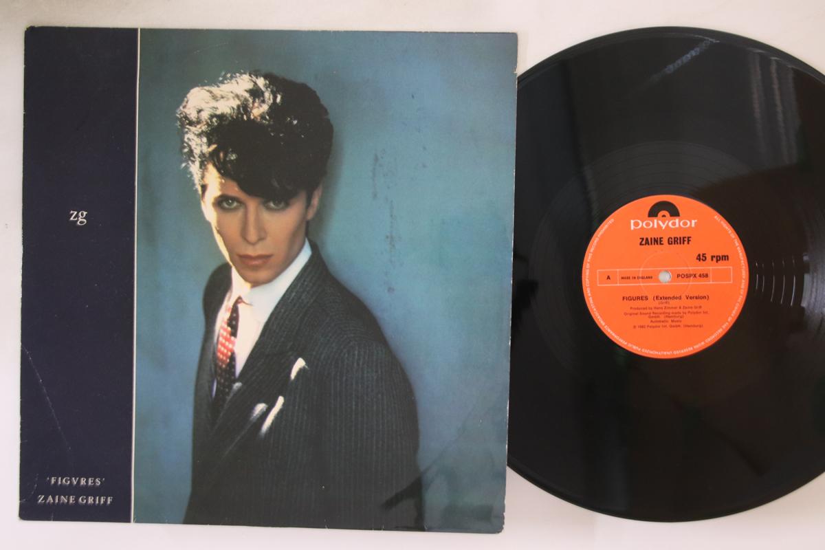 

12inch Record ZAINE GRIFF - Figures POSPX458 POLYDOR 1982 UK Rock Used