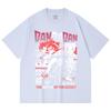 230 Gsm 100% Cotton DanDaDan V4 Occult Battle Print Unisex Heavy Cotton T Shirt