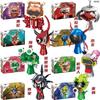 6-in-1 Rhythm Box 20 Figures Dark Simon Music Game Toy Building Blocks Set 7718+7719
