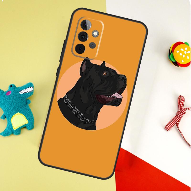Italian Mastiff Cane Corso For Samsung Galaxy A22 A32 A52 A54 A34 A14 A55 A35 A15 A53 A33 A13 A05 A06 A16 Phone Case