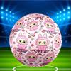 Custom Name Personalized Labubu Print Size 5 Soccer Ball Training & Match Football, for Team, Kicking, Gift for Football