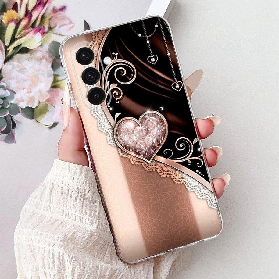 For Samsung Galaxy A56 5G Case SM-A566B Cover New Fashion Flower Butterfly Soft Silicone Phone Case For Galaxy A26 A36 5G Fundas Galaxy A26