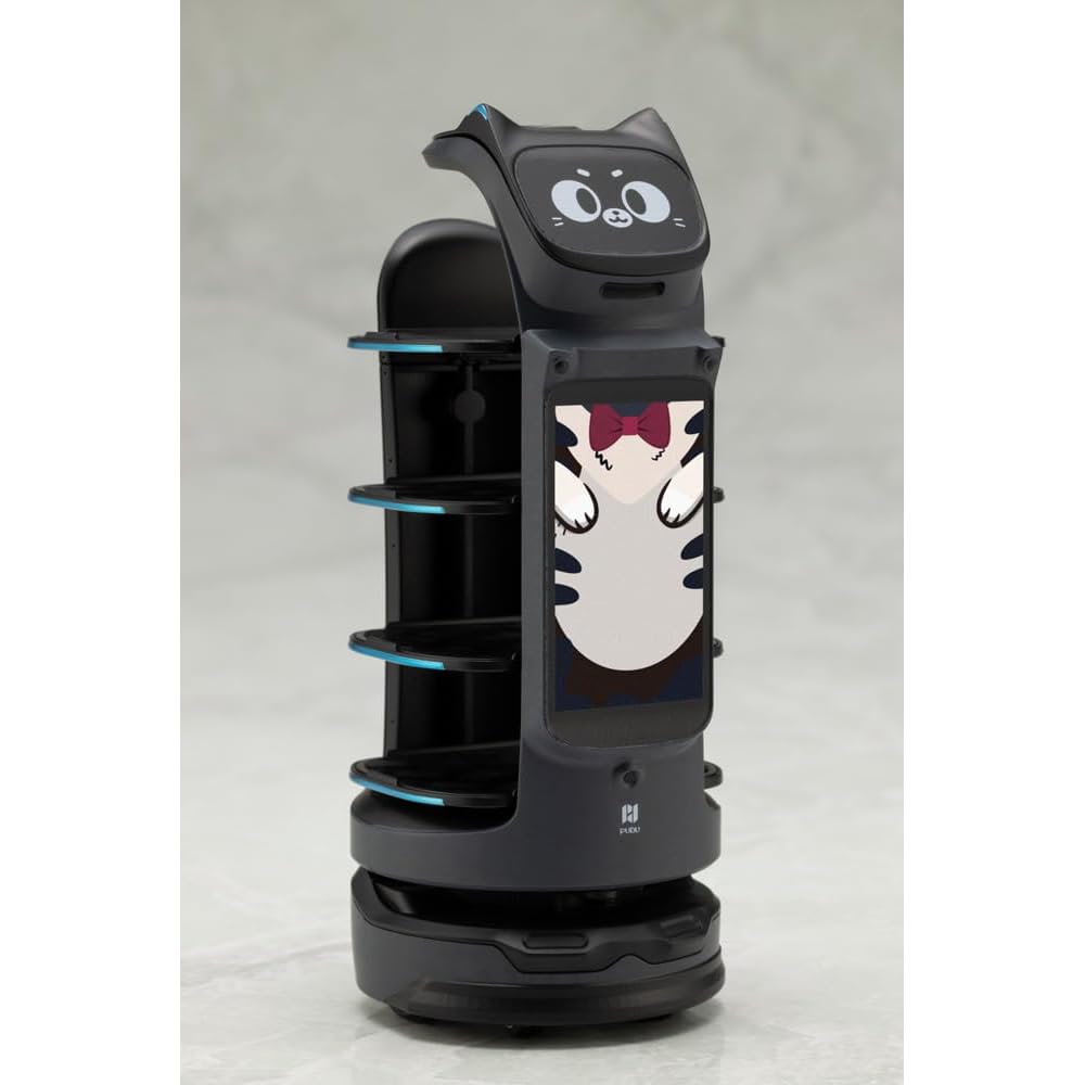 Kotobukiya PUDU Bellabot Pro Black Version Non-Scale Plastic Model Approximately 107mm Tall