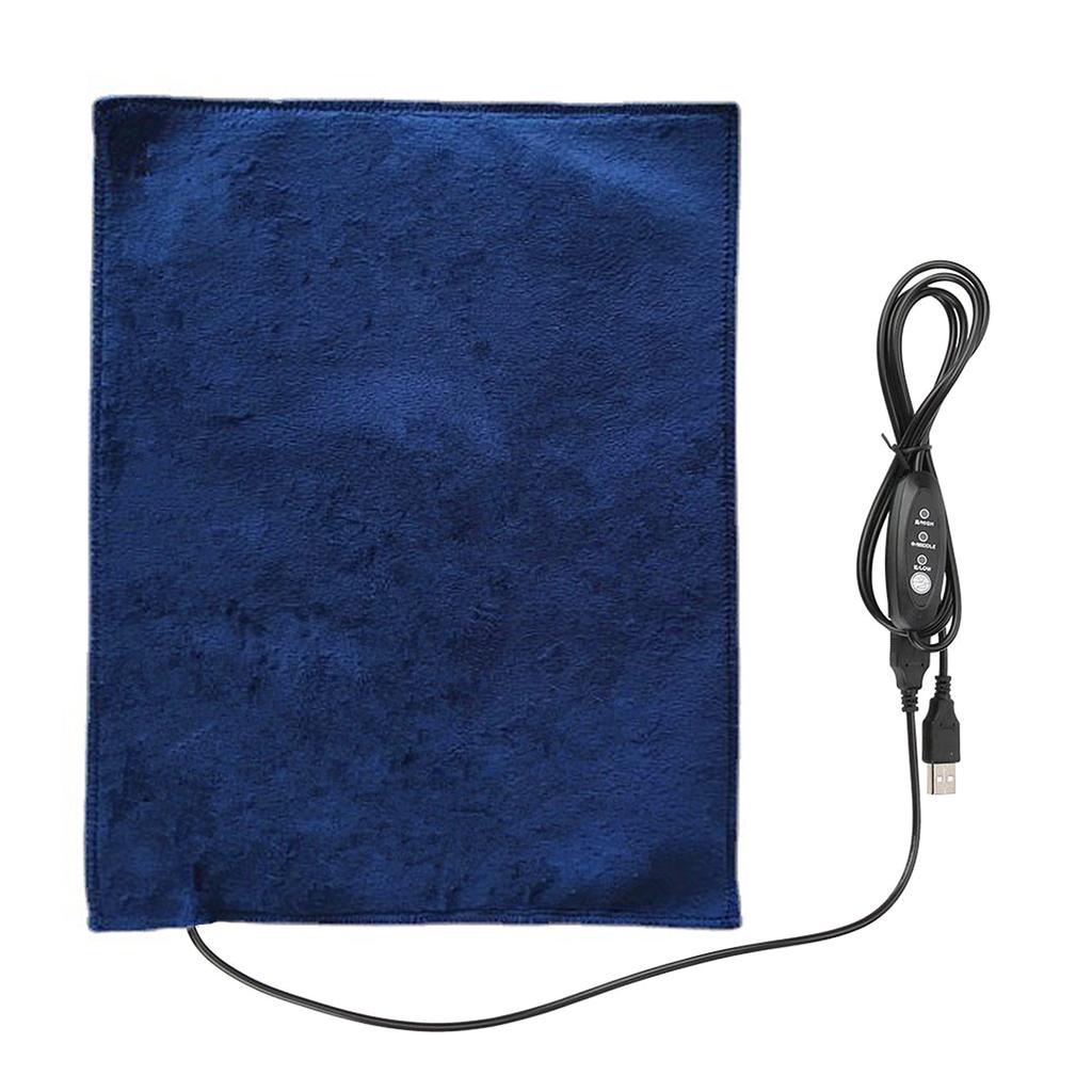 Pet Heating Mat 5V USB Electric Clothes Sheet Winter Plush Pad Warmer Bed Pad Temperature Carbon Fiber Cat Dog Heater