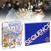 Fun And Engaging Sequence Game Classic Board Game For Family And Friends Gatherings