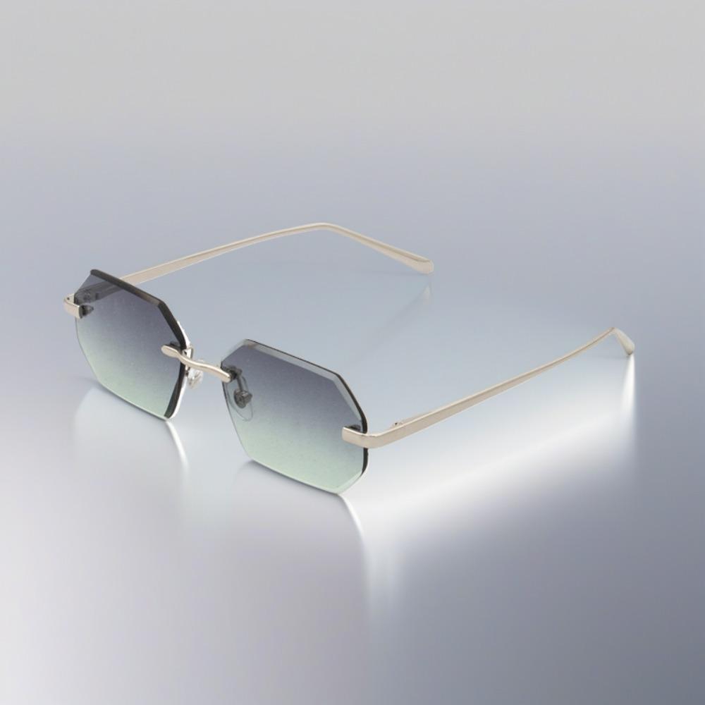 Vision Care Sun Glasses Lightweight Men UV400 Eyewear Personalized Frameless Sunglasses Selfie