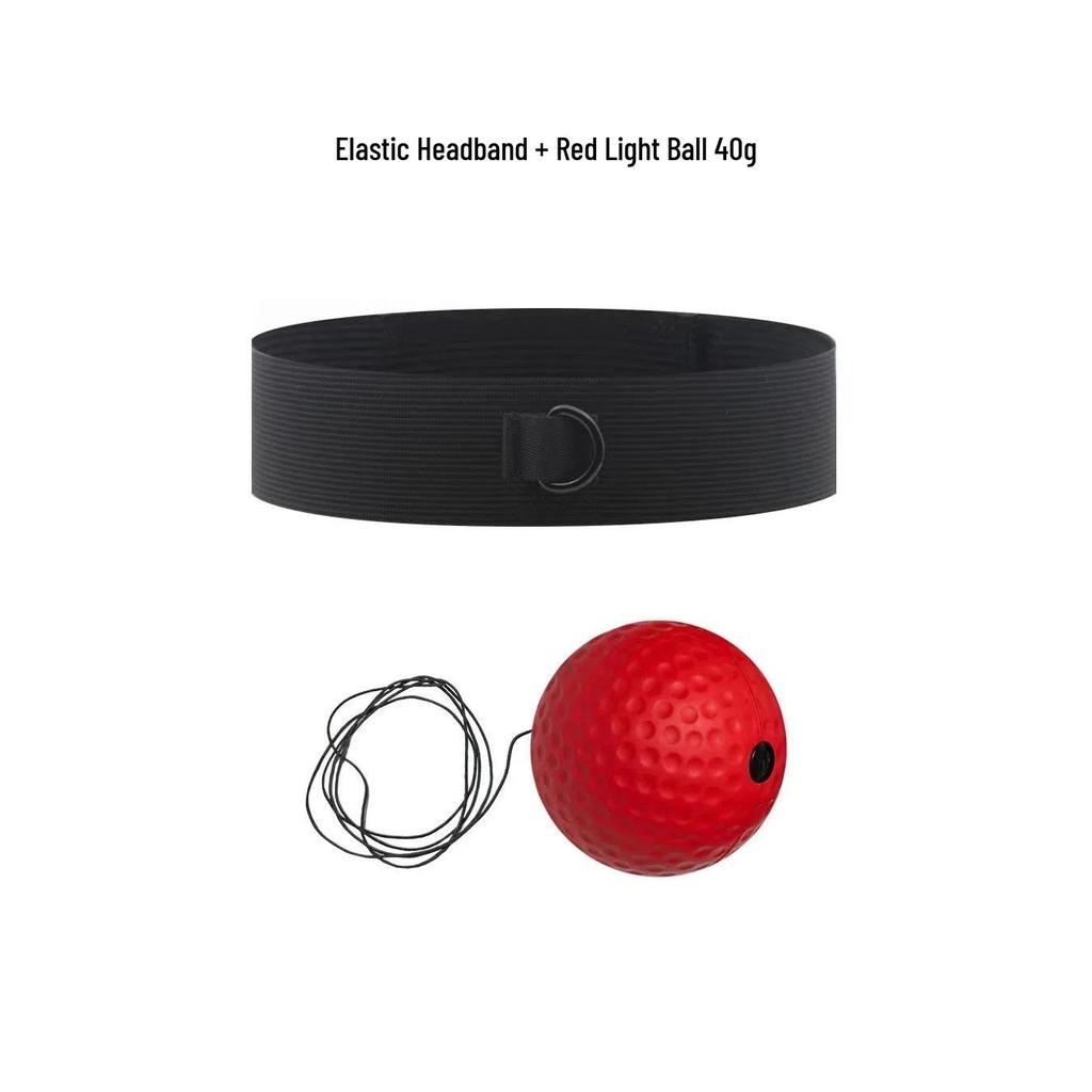 Boxing Headband with Speed Reaction Ball for Training and Stress Relief