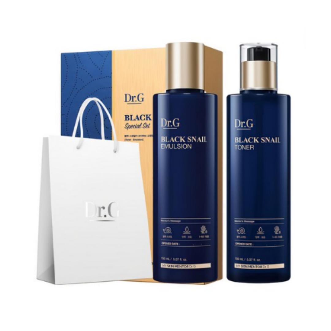 

Dr.G Black Snail Toner 150 mL + Emulsion 150 mL Special Gift Set — 1 Set