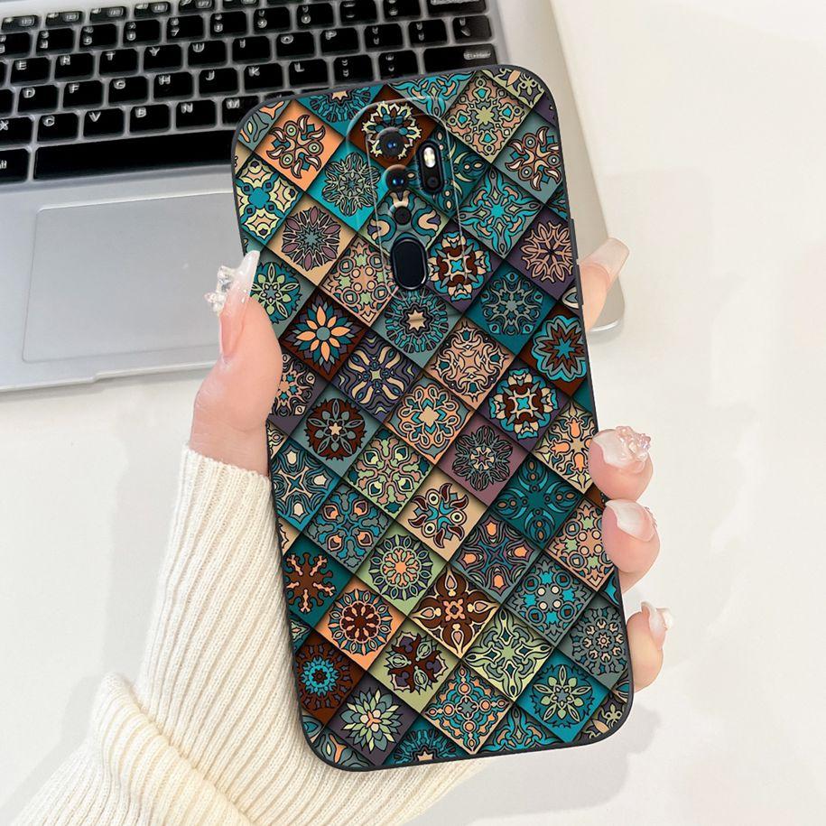Case For OPPO A9 2020 Cover A5 2020 Coque CPH1937 CPH1959 Capa Fashion Flower Painted Shockproof Bumper For OPPO A11 A11X Fundas
